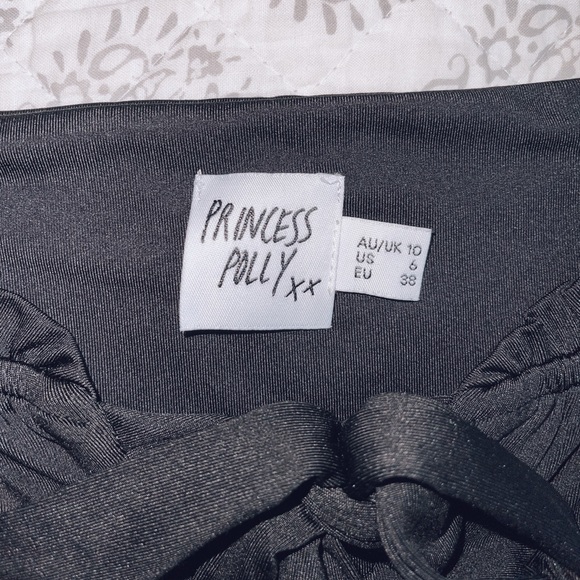 Princess Polly Tops Princess Polly Black Bodysuit Poshmark
